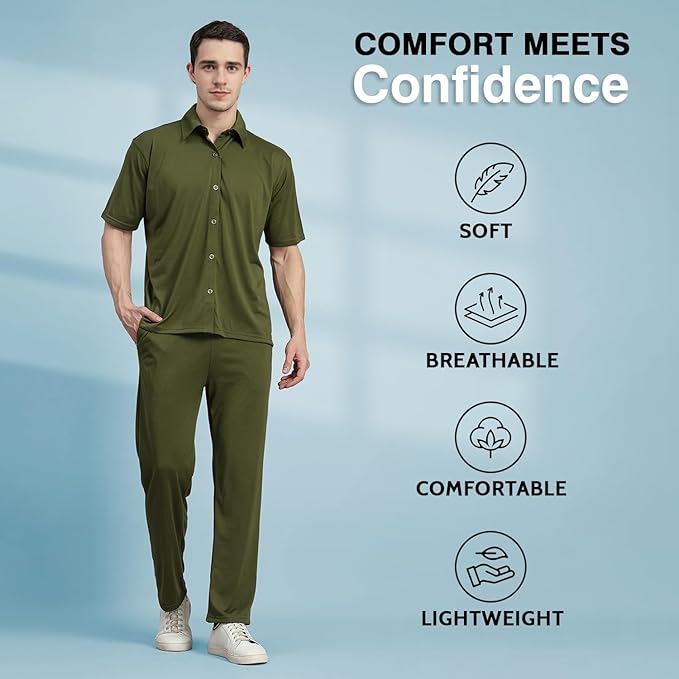 Men Solid Track Suit - Image 6