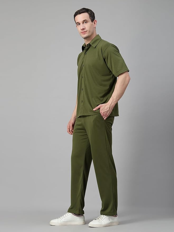 Men Solid Track Suit - Image 4