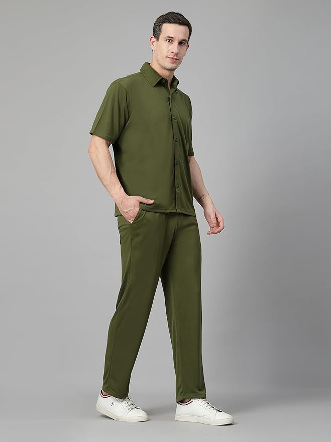 Men Solid Track Suit - Image 5