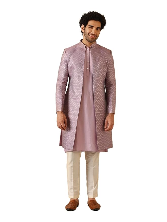 Indo-Western Sherwani Trouser Set