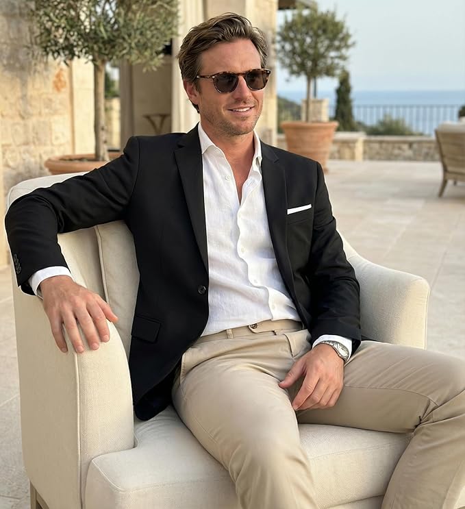 Fit Casual One Button Sport Coats - Image 4