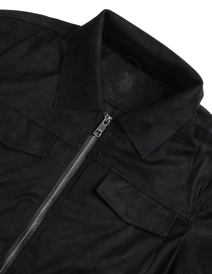 U.s.polo association men's solid regular fit jacket - Image 3