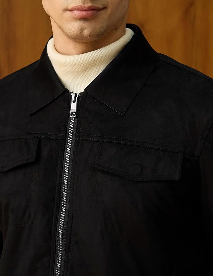 U.s.polo association men's solid regular fit jacket - Image 5