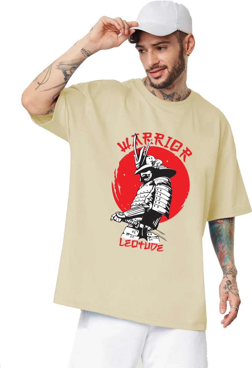 Men Half Sleeve Oversized Tshirt - Image 2
