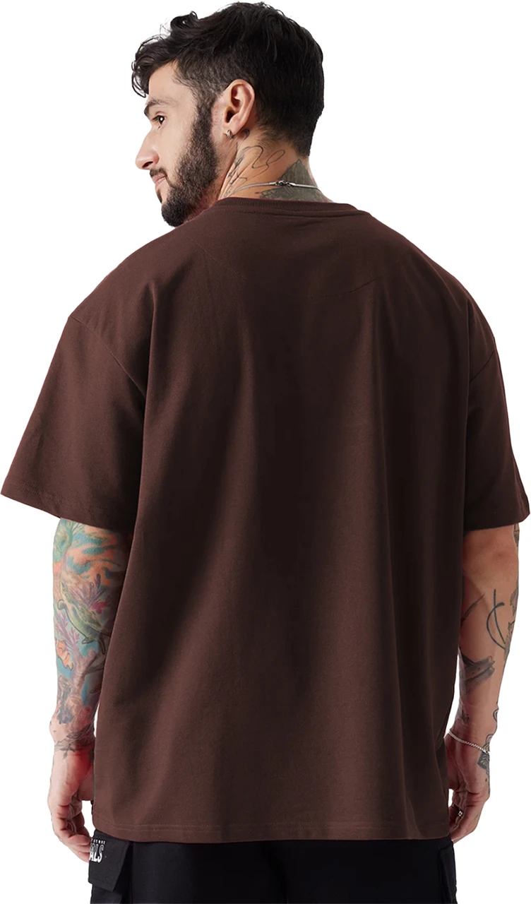 Men Half Sleeve Oversized Tshirt - Image 9